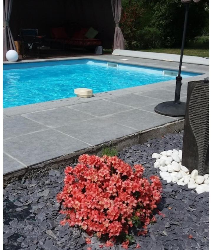 Chambres D Hotes ,Hotel ,Secret D'Une Nuit A Vicq Pres De Onnaing,Avec Piscine Esterno foto