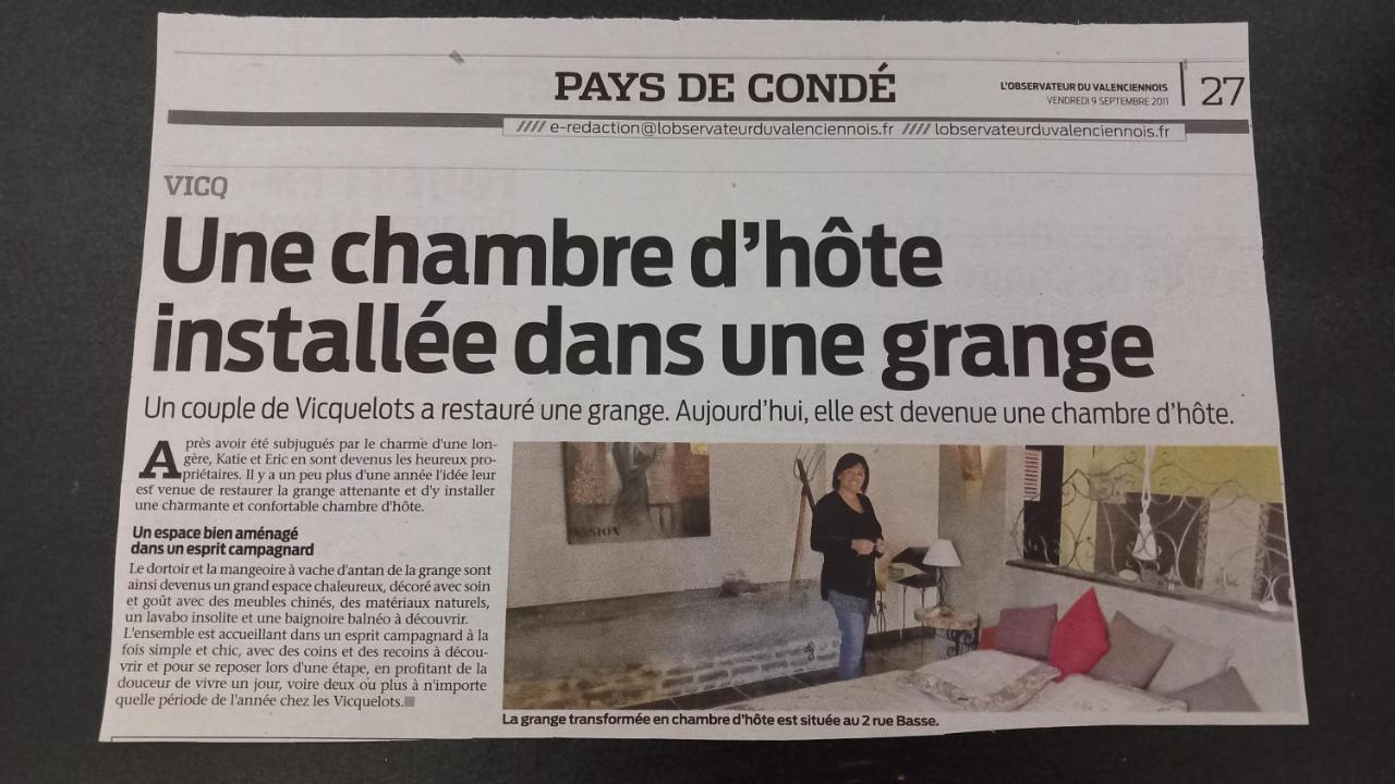 Chambres D Hotes ,Hotel ,Secret D'Une Nuit A Vicq Pres De Onnaing,Avec Piscine Esterno foto